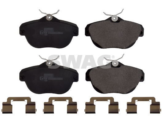 set placute frana,frana disc 62 91 6835 SWAG